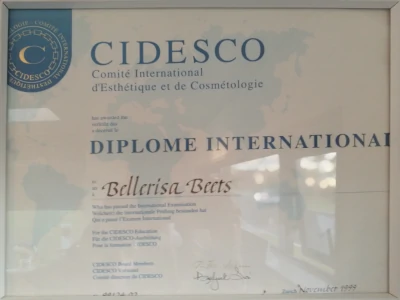 International Certificate from Pretoria Technicon